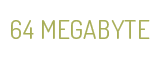64 Megabyte Logo
